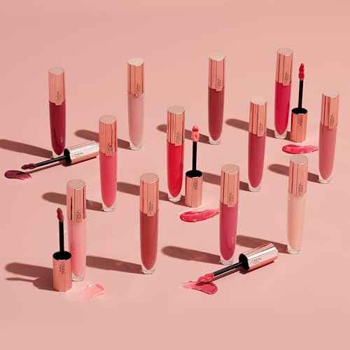 L'Oreal Paris Glow Paradise Hydrating Tinted Lip Balm-in-Gloss with Pomegranate Extract & Hyaluronic Acid, Ultra-Gentle, Non-Sticky Formula, Rose Harmony, 0.23 Fl Oz