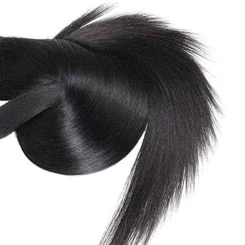 10 12 14 Inch Natural Black Color Human Hair Bundles Straight Bundle 3 Bundles 300gHuman Hair Bundles 12A Unprocessed Raw Brazilian Virgin Soft Quick Weave for Black Women