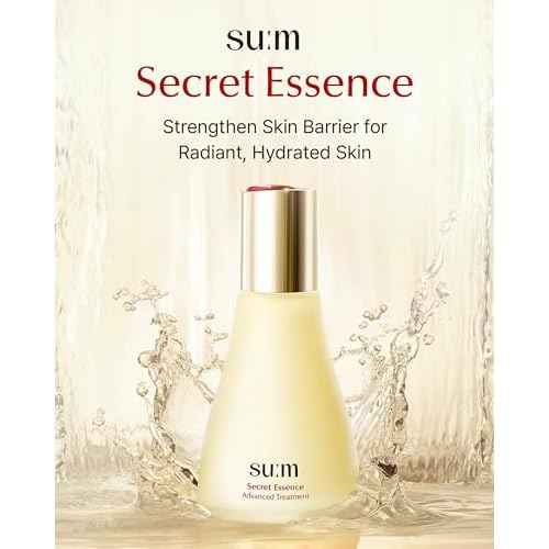 SU:M Secret Essence Advanced Treatment Special Set (1.52 fl oz) (5-piece set) - Korean skin care, Skin Barrier Repair Hydrating Serum gift set, sets & kits
