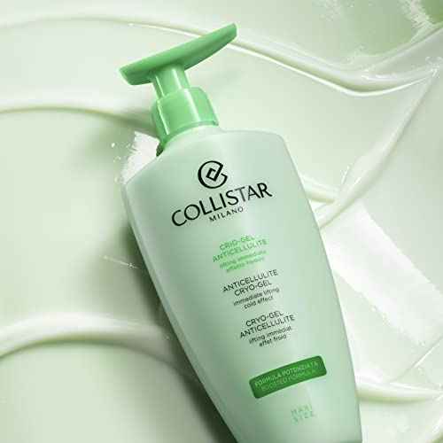 Collistar Anti-Cellulite Kryo Gel Body Cream with Cooling Effect, Stimulates Microcirculation and Fluid Drainage for Orange Peel, Heavy Legs and Sensitive Capillaries 400ml