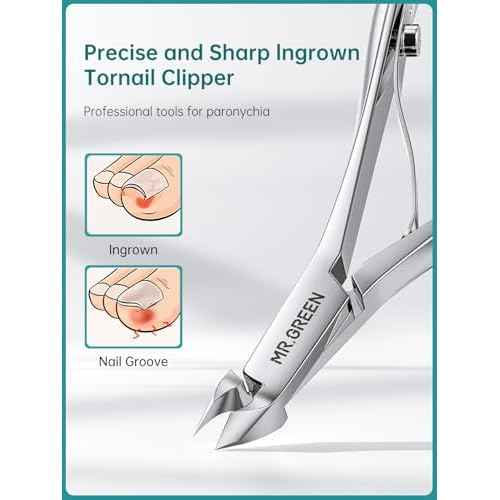 MR.GREEN 9-in-1 Manicure & Pedicure Set ? Professional German Stainless Steel Nail Clippers Grooming Kit with Splash-Proof Nail Clipper & Genuine Leather Travel Case (Cognac Brown)
