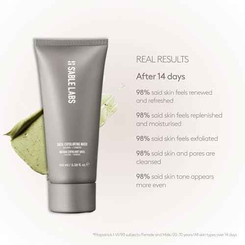 S'ABLE Labs - Qasil Exfoliating Mask | Nourish, Protect, Exfoliate, Moisturize | AHA/BHA + Turmeric | Melanin-Inclusive Skincare (100 mL | 3.38 fl oz)