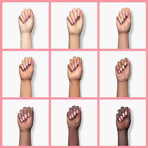 essie Expressie FX Quick-Dry Vegan Nail Polish, Red Glow Top Coat, Ethereal Glow, 0.33 fl oz