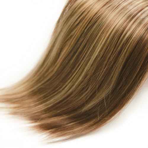 P30/613 Human Hair Bundles Color #30 Straight Human Hair Bundle Light Brown Straight Bundle 14 16 18 Inch Mixed Length 3 Bundles