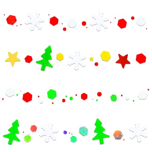 Christmas Body Glitter Gel SUPGIFT 4 Colors 8.5oz Holographic Chunky Mermaid Iridescent Laser Liquid Star Flower Leaf Sequins for Makeup Face Eyeshadow Hair with Spoon