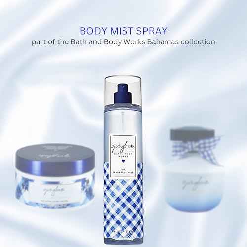 Bath & Body Works Fine Fragrance Body Spray Mist 8 fl oz / 236 mL (Gingham)