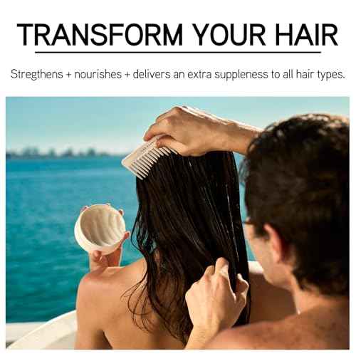ILES FORMULA Hair Mask ? Deep Conditioning Hair Treatment for Dry, Damaged, Frizzy Hair - Lightweight Hair Repair Mask with Tucuma Butter, Macroloba Seed, Vitamins B5 & E | Hydrating, Color-Safe