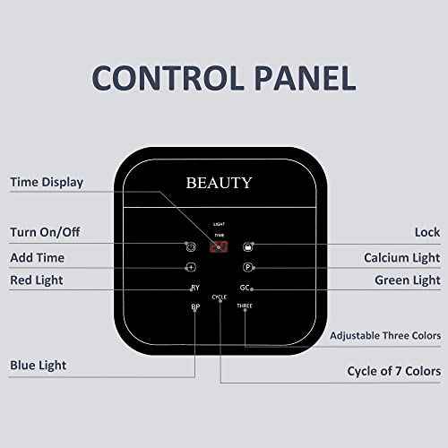 LED Face Mask Light 7 in 1 Color SPA Facial Equipment LED Light Facial Body Beauty Machine for Skin Care at Home