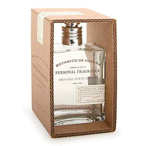 Archipelago Botanicals Botanico de Havana Eau de Toilette Spray for Men and Women, Long-lasting Personal Fragrance for Everyday Use, Scent Notes of Bergamot, Orange Peel & Honeysuckle, 1.58 fl oz