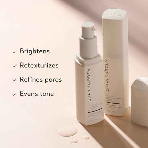 SHANI DARDEN SKIN CARE Lactic Acid Face Serum, Active Night Serum to Help with the Look of Radiant and Smooth Skin, Gentle But Powerful Face Exfoliator, 1.01 fl oz