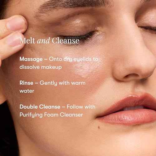 Daily Practice by Dr. B Cleansing Balm Makeup Remover - Nourishing Makeup Remover Balm with Squalane & Argan Oil - Hydrating, Gentle, Travel Size - Paraben/Phthalate/SLS-Free - 2.5 oz
