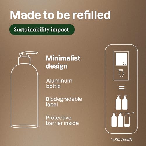 ATTITUDE Liquid Hand Soap, EWG Verified, Plant and Mineral-Based, Vegan Personal Care Products, Bergamot and Ylang Ylang, 16 Fl Oz