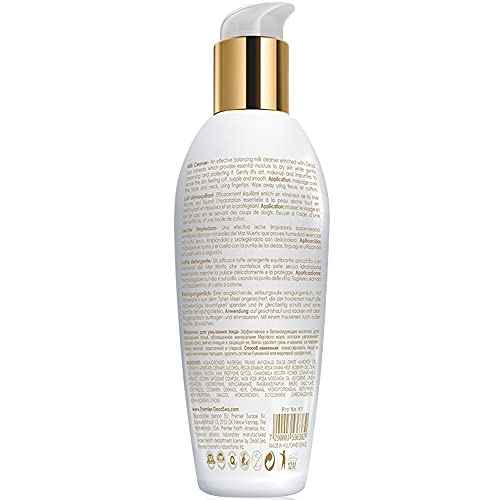 Premier Dead Sea Cleansing Milk, gentle face Cleanser & Make-up remover milk cleanser for face, sensitive and all Skin types, Classic collection skin care 8.45fl oz