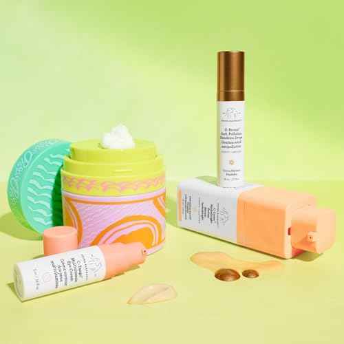 Drunk Elephant Daytime Exhibit - Protini Polypeptide Cream (50ml/1.69 fl oz), D-Bronzi (8ml/.27 fl oz), C-Luma Hydrabright Serum (15ml/.50oz), C-Tango Eye Cream (5ml/.16 fl oz) - Holiday Gift Set