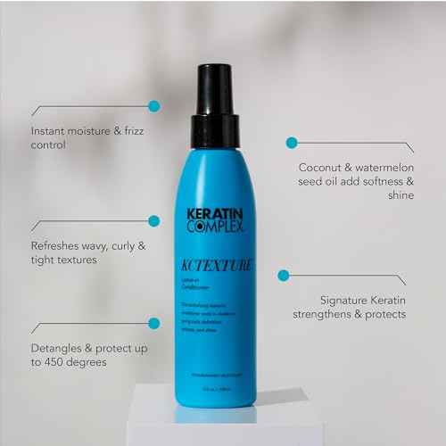 Keratin Complex - Blow Dry Essential Curl Kit - Keratin Obsessed, 5 fl oz + KCTEXTURE Leave-In Conditioner, 5 fl oz