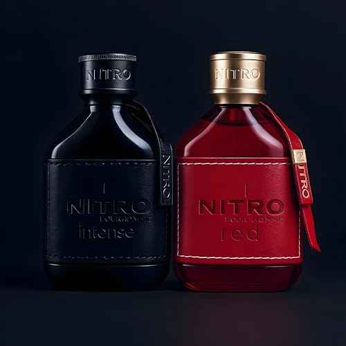 Dumont Nitro Intense and Nitro Red Eau de Parfum Set, 3.45 fl oz Each, 2-Piece Fragrance Combo Pack