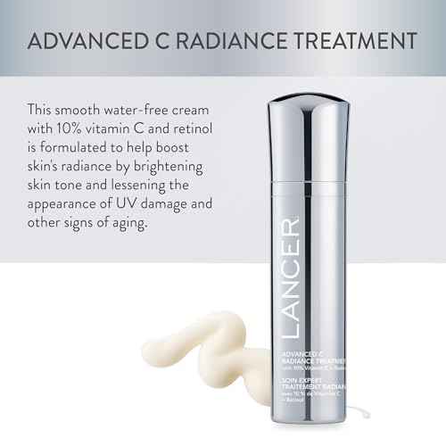 Lancer Skincare Advanced C Radiance Treatment, Vitamin C?Cream Face Care, Gentle Moisturizer and Anti Aging Cream 1.7 oz