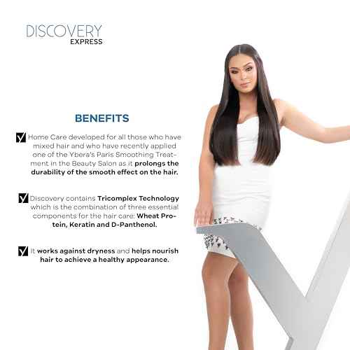 YBERA PARIS Discovery Home Care Express | Restores the DNA of Hair Fiber | Regenerate Hair Treatment with UV Protection