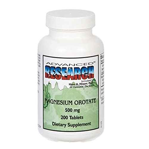 Dr. Hans Nieper Magnesium Orotate Tablets, 500 Mg, 200 Count