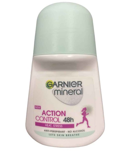 (Pack of 4) Garnier Mineral Action Control Anti-perspirant Roll On for Women 4x50ml