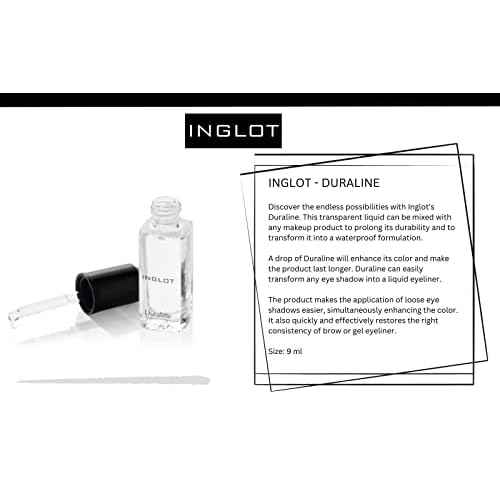 INGLOT Bundle - Duraline, AMC Eyeliner Gel 77 and AMC Eyeliner Gel 90 (3-Piece)