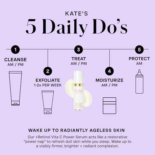 Kate Somerville Retinol Vita C Power Serum ? Anti-Aging Skin Firming Treatment Clinically Proven to Brighten and Smooth Lines & Wrinkles, 1 Fl Oz