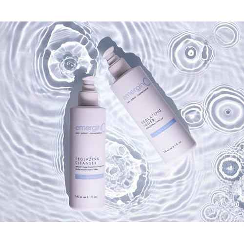 emerginC Deglazing Cleanser - Face Wash for Oily, Combination + Blemish Prone Skin, Soap-Free Facial Cleanser (8.1 oz, 240 ml)