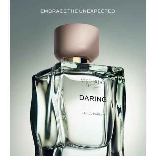 Victoria's Secret Daring Eau de Parfum, Notes of Bright Bergamot, Warm Oakmoss and Bold Amber, Perfumes for Women (3.4 oz)