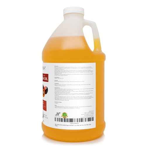 velona USDA Certified Organic Red Palm Oil 1 Gallon / 128 Fl Oz | Food and Cosmetic Grade | in jar | Extra Virgin, Cold Pressed | Skin, Face, Body, Hair Care | Use Today - Enjoy Results