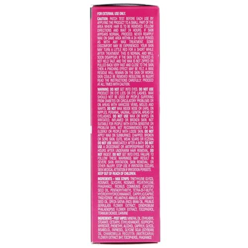 Nair Hair Remover Wax Ready- Strips 40 Count Face/Bikini by Nair