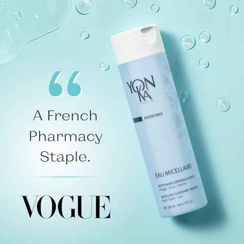 Yon-Ka Eau Micellaire Micellar Water and Cleansing Makeup Remover Gentle Face Wash with to Remove Impurities Hydrate Paraben-Free