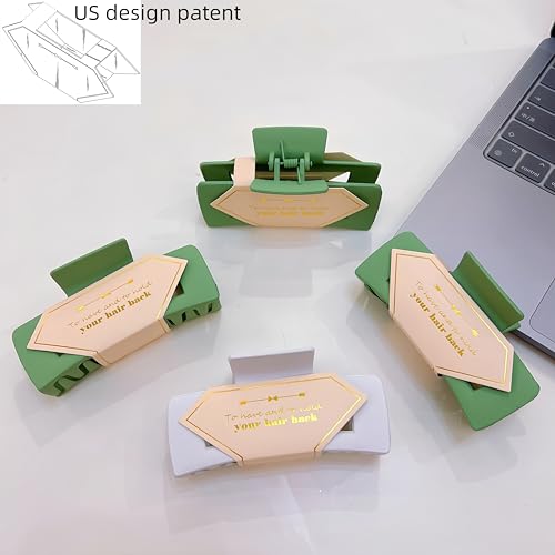 48pcs Bridesmaid Scrunchies Proposal Gifts Bachelorette Hair Claws Clips Girls headbands heart sunglasses for Wedding Party Favors (White&Sage Green)