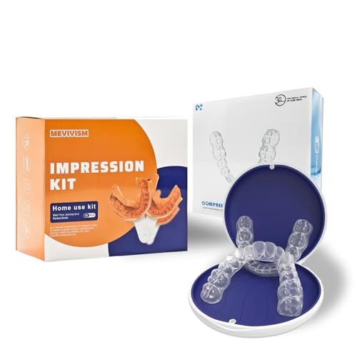 Custom Night Guard for Bruxism & Grinding, Teeth Clenching Mouthguard, Comfortable & BPA-Free - Protects Teeth & Reduces Jaw Tension - Includes Case & Easy-to-Use Mold Kit