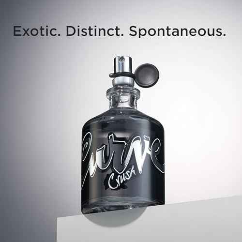 Curve Men's Cologne Fragrance Spray, Casual Day or Night Scent, Curve Crush, 2.5 Fl Oz