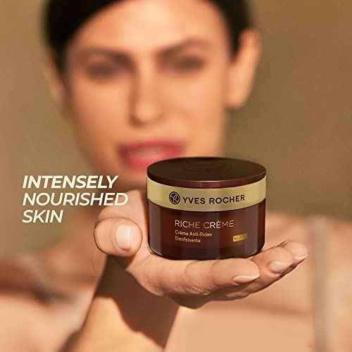 Yves Rocher Comforting Anti-Wrinkle Riche Cr?me (Night) | Soften & Smooth Skin | 1.7 fl oz