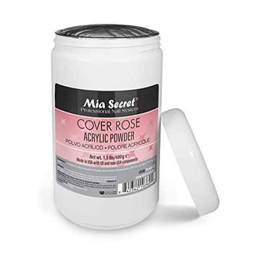 Mia Secret Professional Nail System Cover Rose Acrylic Powder 1.5 lbs