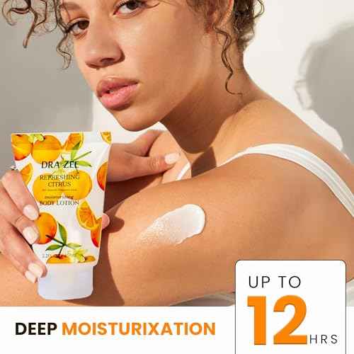 Luxury Spa Gifts for Women ? 8 Pc Citrus Scented Bath and Body Set with Bubble Bath, Lotion & More ? Luxury Self Care Kit for Wife, Mom, Girlfriend, Birthday Gifts for Women by Draizee