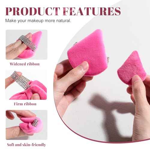 BS-MALL Foundation Makeup Brush & Powder Brush ? Professional and Durable 8-piece Set with 4 Mini Makeup Sponge 2 Triangle Powder Puff, Comes with Storage Barrel (withTravel Case)