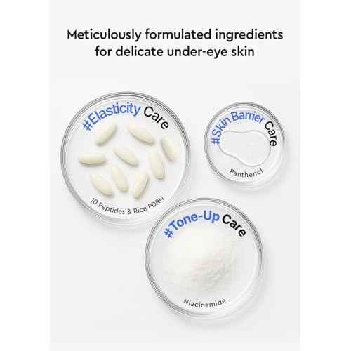 Bewants Peptide-X Firming Eye Serum Stick with Rice-Derived PDRN, Cooling Treatment for Puffiness, Dark Circles & Fine Lines (1 Pack)