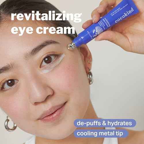 Cocokind Hydration Heros Set | Milky Ceramide Hydrating Serum, Eye Cream with Cooling Metal Applicator Tip, Lightweight Electrolyte Moisturizer | Hydrate, De-Puff, Calm, Balance | 3 Count