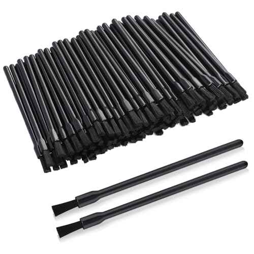 100 Pcs Lip Brushes Disposable Nail Polish Brushes Disposable Lip Brushes Lip Wand Disposable Applicators Lipstick Lip Gloss Wands Nail Polish Brush Multifunctional Makeup Brushes for Women