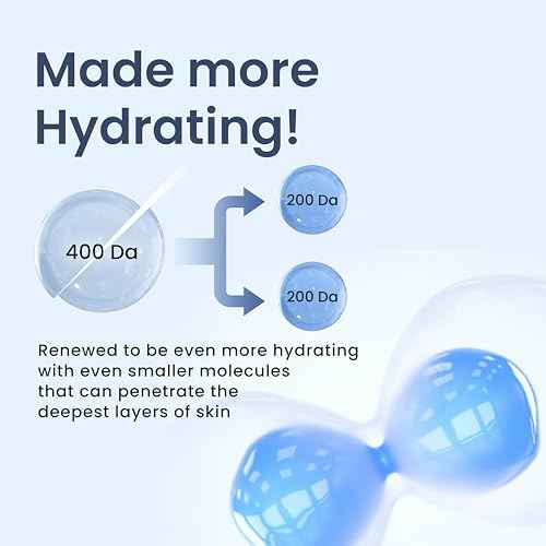 THE LAB BY BLANC DOUX Oligo Ultra-Low Molecular Hyaluronic Acid Deep Moisture Essence Toner Vegan for Sensitive Dry Combination Skin - Hypoallergenic Intense Hydrating Face Moisturizer