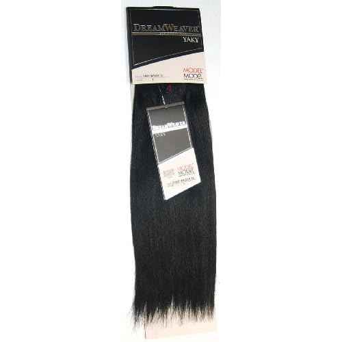 Model Model Dreamweaver 100% Human Hair Extensions Yaky 12" #1