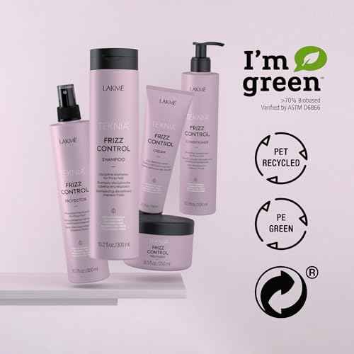 LAKM? Teknia Frizz Control Leave In Conditioner, Anti Frizz Conditioner for Frizzy or Curly Hair, 10.2 Fl Oz