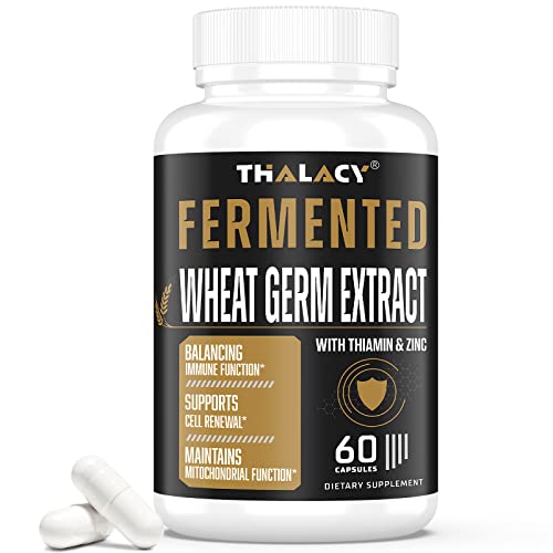 Spermidine Supplements 13mg - 1300mg Wheat Germ Extract Capsules Potent Formula with Higher Spermidine Content and Zinc for Healthy Aging, Daily Immune System and Cell Renewal, 120 Capsules
