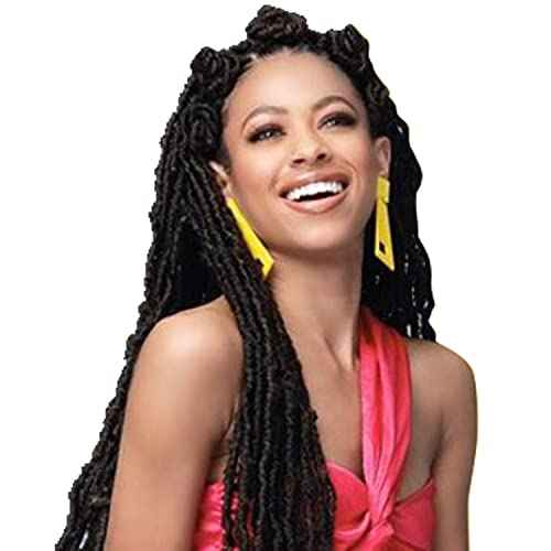 (6-PACK) Bobbi Boss Synthetic Hair Crochet Braids African Roots Braid Collection Nu Locs 24" (4)