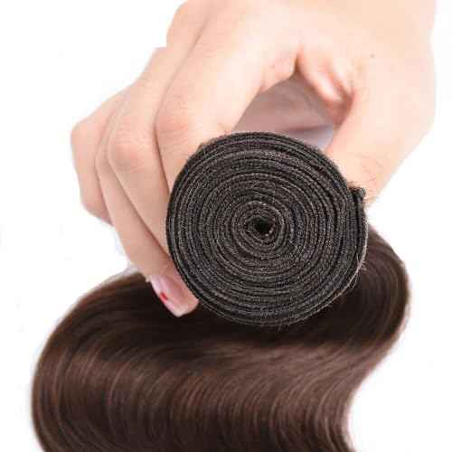 Chocolate Brown Human Hair Bundles 26 28 30 Inch Body Wave Bundles Human Hair 112A Unprocessed Virgin Hair Weave for Black Women