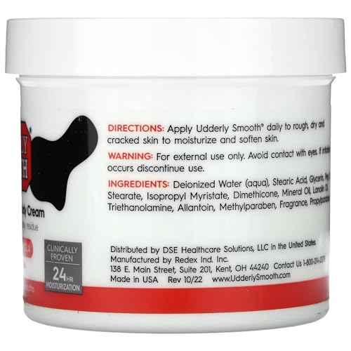 Udderly Smooth Body Cream 10 oz (Pack of 10)