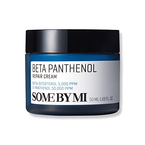 SOME BY MI Beta-Panthenol Repair Cream ? 1.69oz, 50ml ? Hydrating Face Moisturizer with Panthenol & Redness Relief ? Skin Barrier Repair & Soothing Face Cream with Beta-Sitosterol ? Korean Skin Care