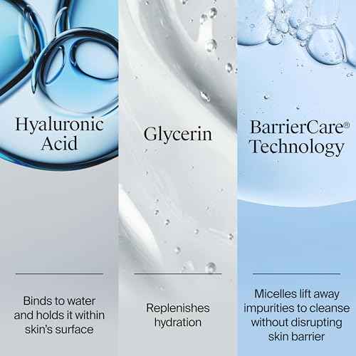 Neutrogena Hydro Boost Face Wash, Hydrating Facial Cleanser with Hyaluronic Acid, Daily Foaming Face Wash & Makeup Remover, Hypoallergenic, Alcohol- & Paraben-Free Gel Cleanser, 16 Fl. Oz